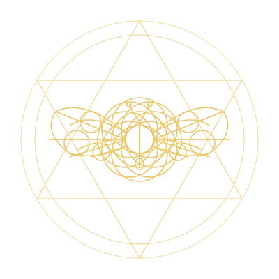 Sacred geometry butterfly